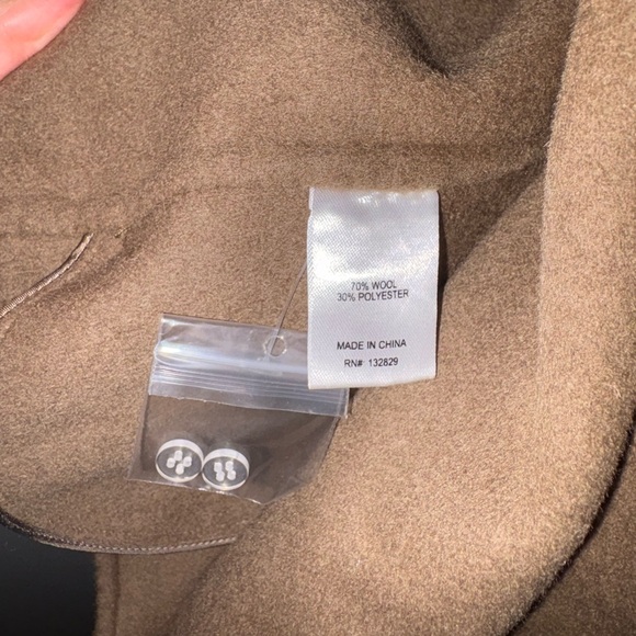 L’Academie by Marianna Milly Wool Scarf Jacket - Picture 6 of 9